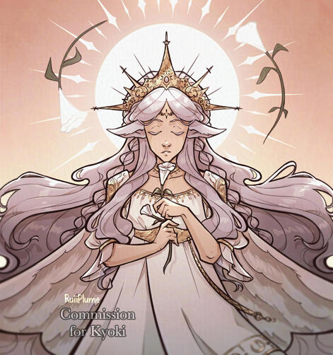 Ko-fi commission for Aramis/Lunaramis (2024)